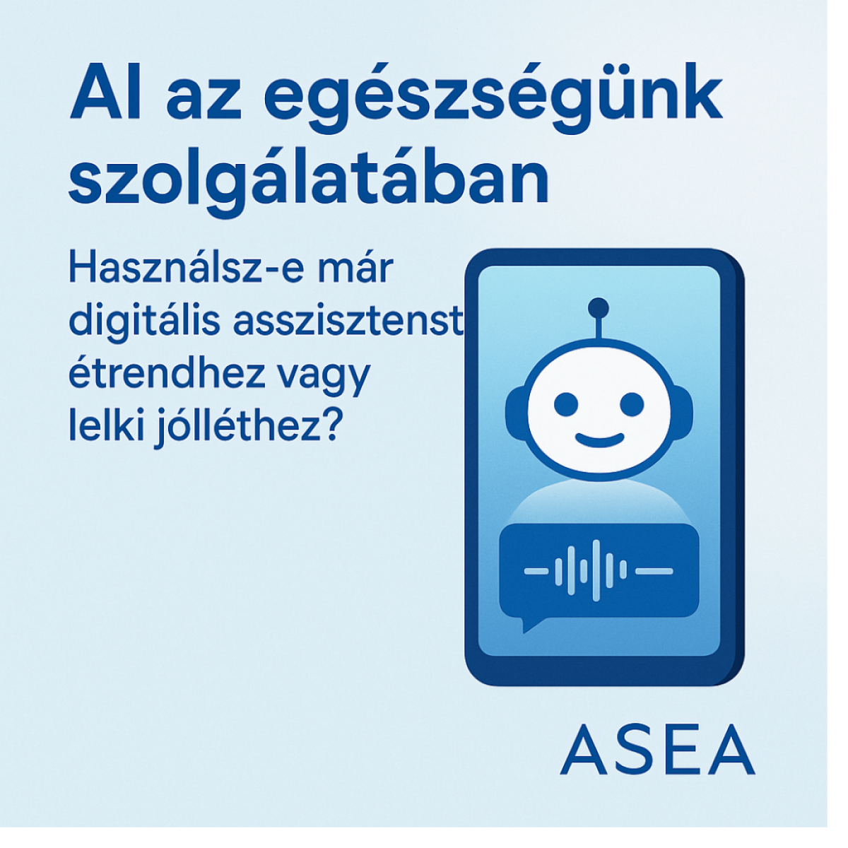 AI az egészségünk szolgálatában 